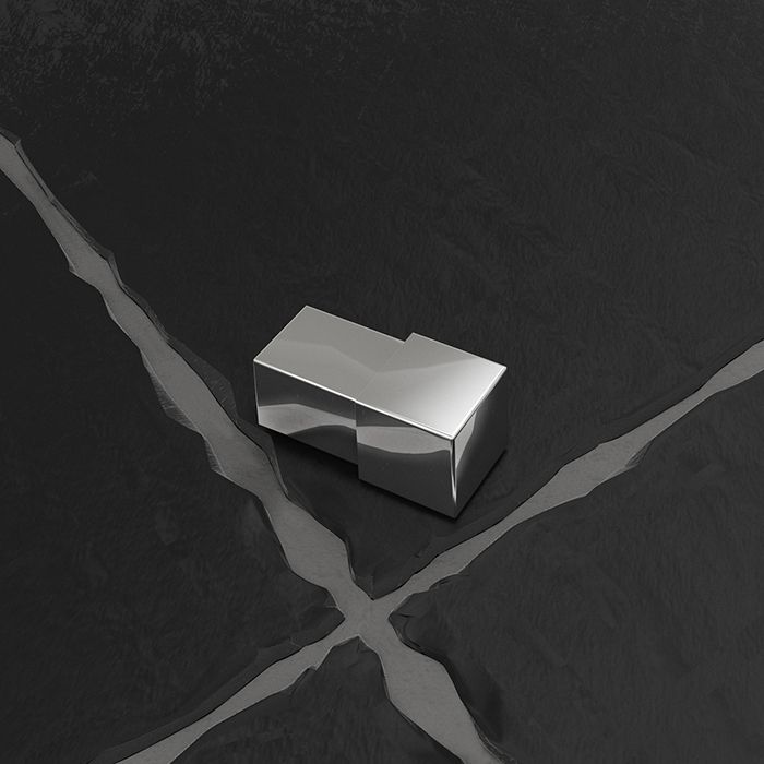 Stainless Steel Marine Cubec Corner Pieces - 12mm