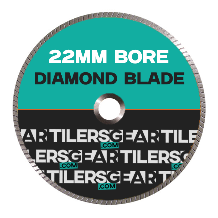 TIGR TPL230/22 Diamond Blade 230mm Porcelain Tile Cutting Disc 22mm Bore Turbo