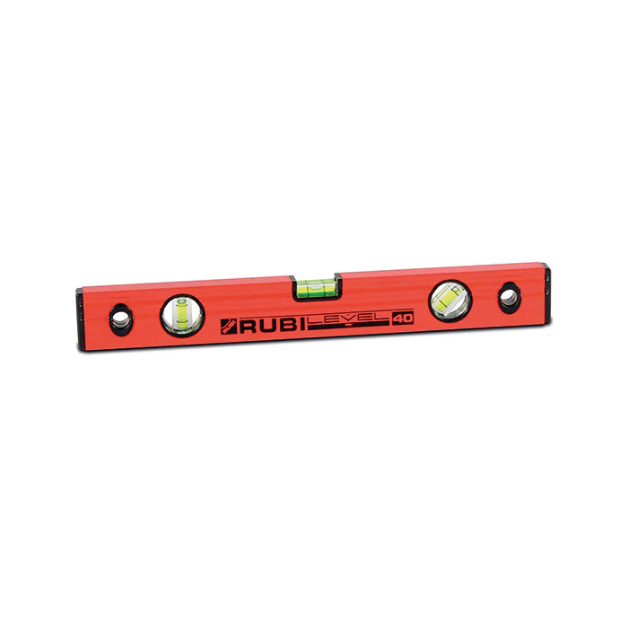 Rubi Rubilevel 500mm Spirit Level Aluminium Bubble Vial Professional Construction Tool
