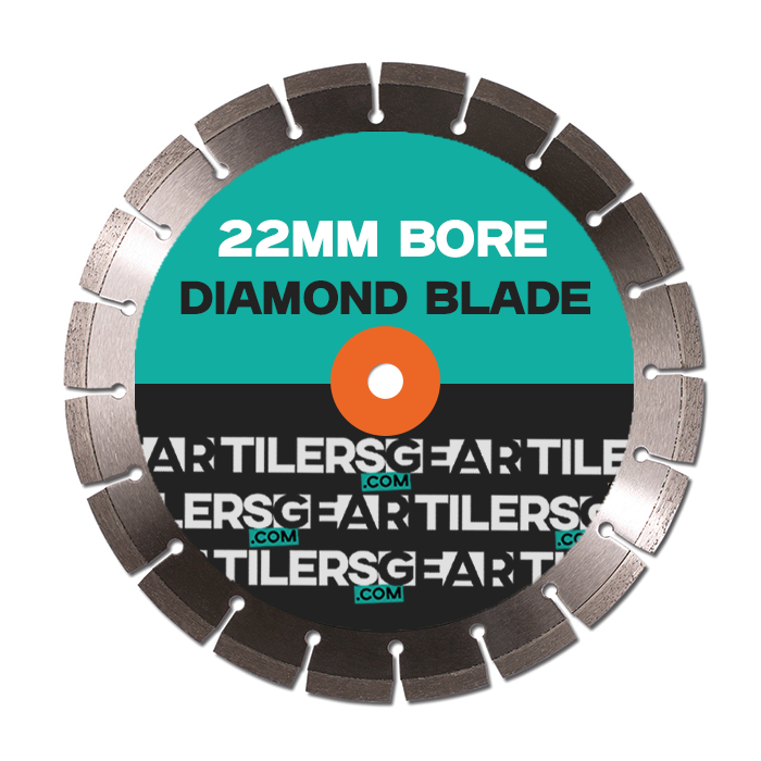 TIGR THG125/22 Diamond Blade 125mm Porcelain Tile Cutting Disc 22mm Bore Turbo