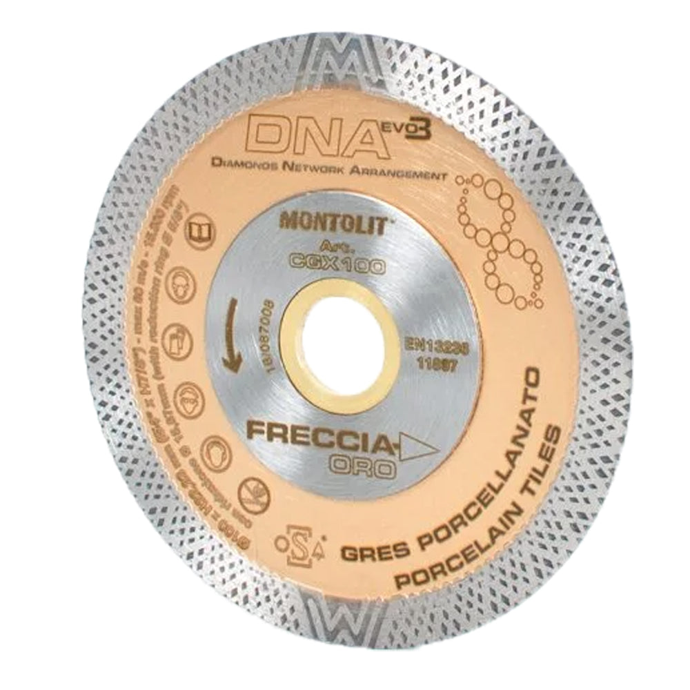 Montolit Frescia ORO - 115mm Hard Porcelain Granite