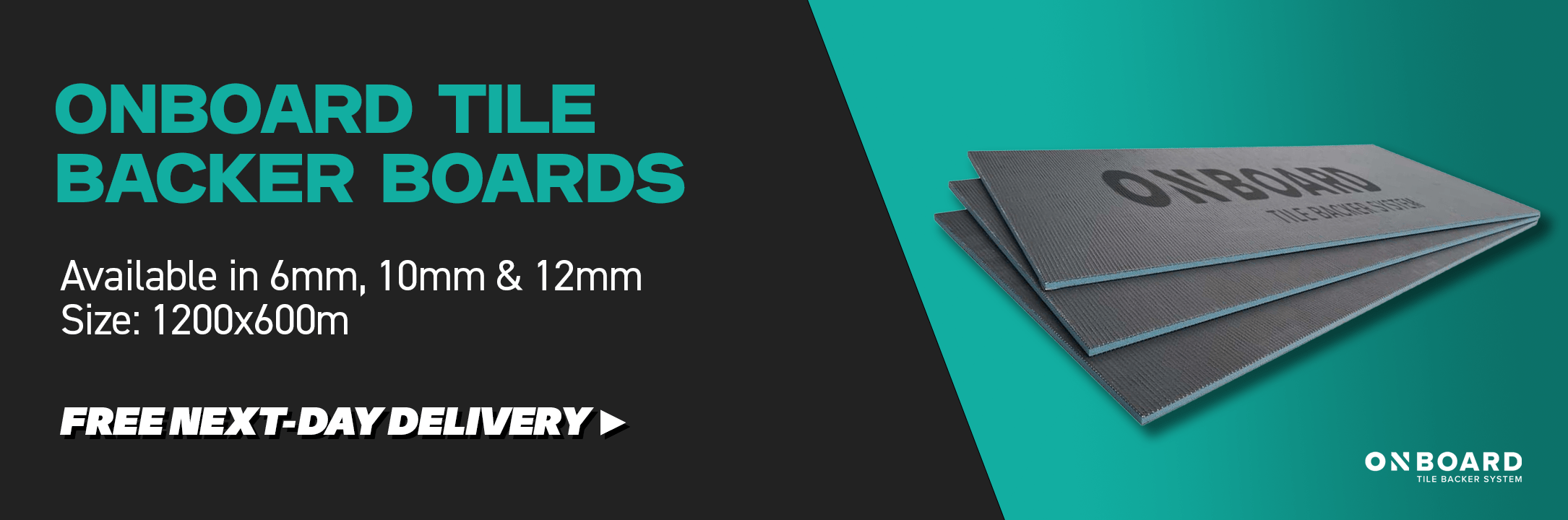 Onboard Tile Backer Board