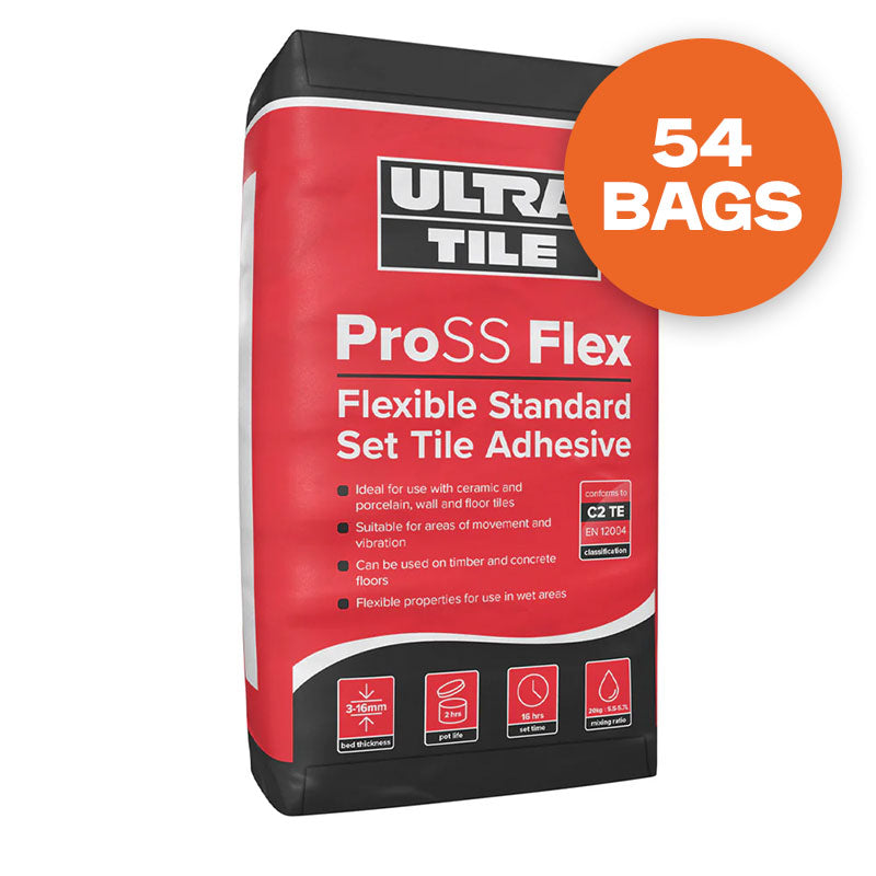 Ultra Tile Fix Pro SS Flex Polymer Modified Standard Set Flexible White - 20kg