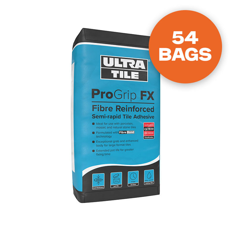 UltraTile ProGrip FX Fibre Reinforced Semi-Rapid Grey 20Kg