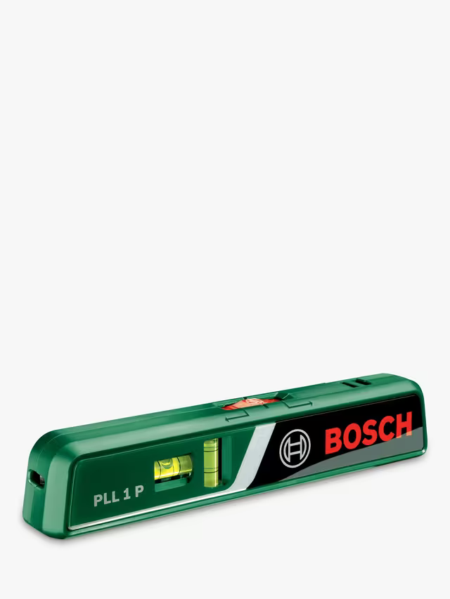 Bosch PLL1P Line Laser Level & Spirit Level DIY Wall Mount Measuring Tool