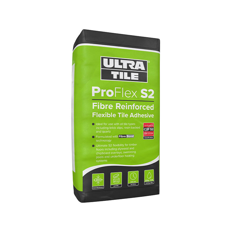 UltraTile Proflex S2 Fibre Reinforced Flexible Grey - 20KG