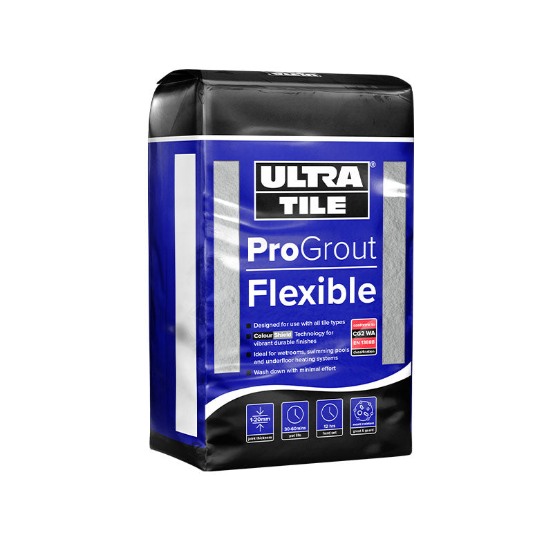 UltraTile Progrout Flexible Silver Grey - 10kg