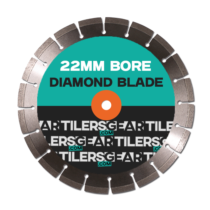 Tilers Gear - Heavy Duty Diamond Blade 125/22mm
