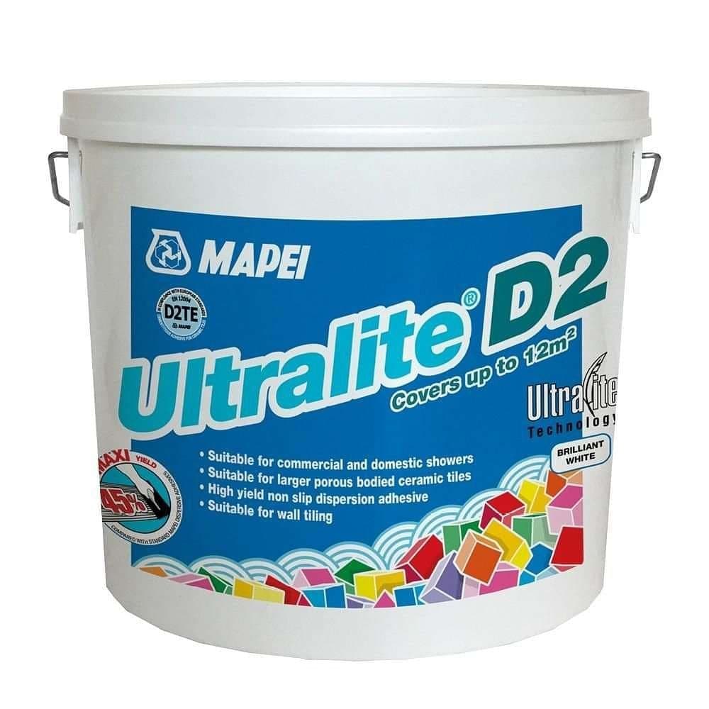 Mapei Ultralite D2 Ready Mixed Tile Adhesive - 12.5kg