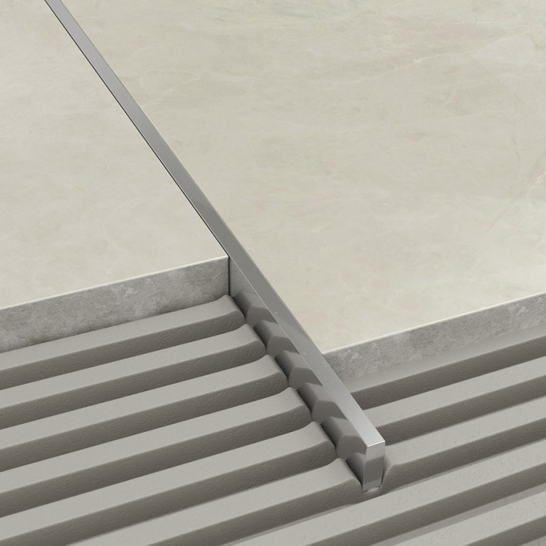 Tilers Trim Stainless steel Flat Bar