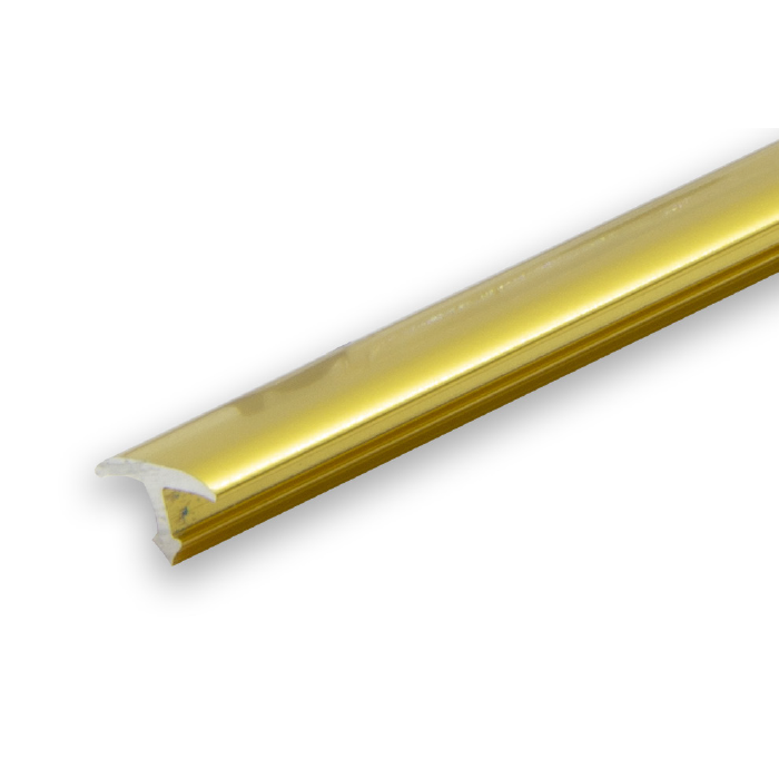 Progress Gold Aluminium Joint Cover Transition- 2.7m