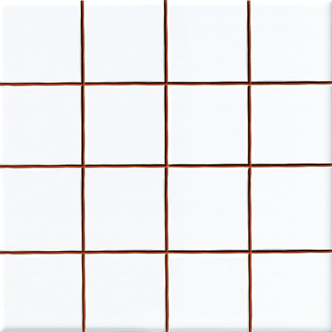 Ceramic Wall Tile Pre-Scored White 200x200 Medium Square Matt Finish