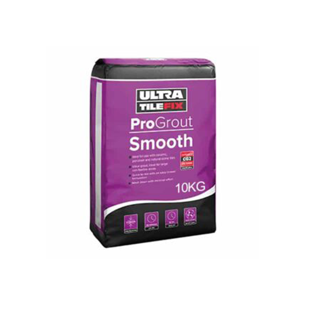 UltraTile Progrout Smooth White - 10kg