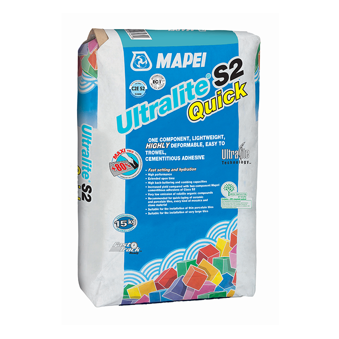 Mapei Ultralite S2 Quick White - 15kg